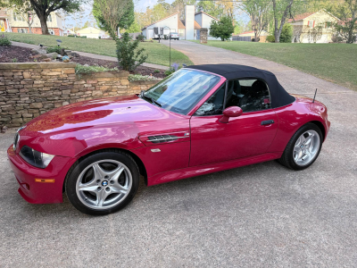 2000 BMW M Roadster in Imola Red 2 over Black Nappa