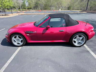 2000 BMW M Roadster in Imola Red 2 over Black Nappa