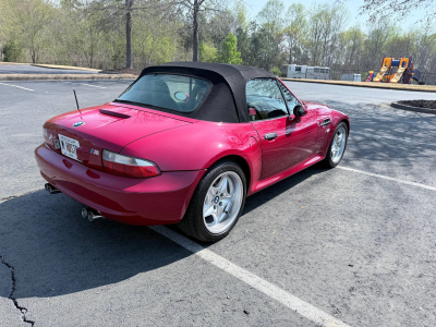 2000 BMW M Roadster in Imola Red 2 over Black Nappa