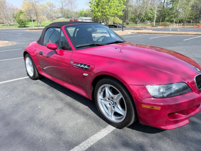 2000 BMW M Roadster in Imola Red 2 over Black Nappa
