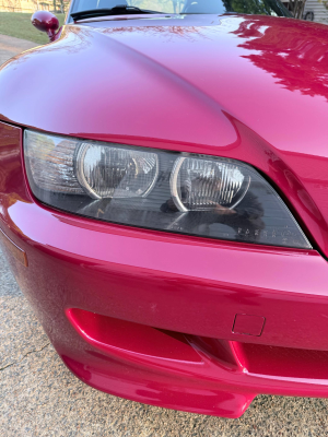 2000 BMW M Roadster in Imola Red 2 over Black Nappa