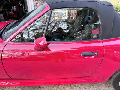 2000 BMW M Roadster in Imola Red 2 over Black Nappa
