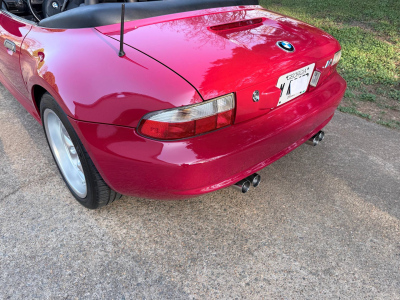 2000 BMW M Roadster in Imola Red 2 over Black Nappa