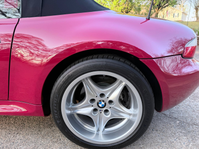 2000 BMW M Roadster in Imola Red 2 over Black Nappa