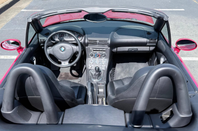 2000 BMW M Roadster in Imola Red 2 over Black Nappa