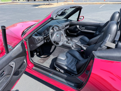 2000 BMW M Roadster in Imola Red 2 over Black Nappa