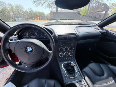 2000 BMW M Roadster in Imola Red 2 over Black Nappa