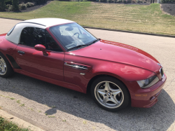 2000 BMW M Roadster in Imola Red 2 over Black Nappa