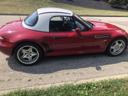 2000 BMW M Roadster in Imola Red 2 over Black Nappa