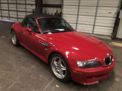 2000 BMW M Roadster in Imola Red 2 over Black Nappa