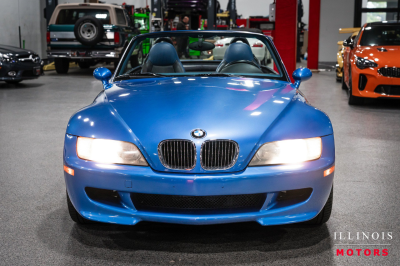 2000 BMW M Roadster in Estoril Blue Metallic over Estoril Blue & Black Nappa