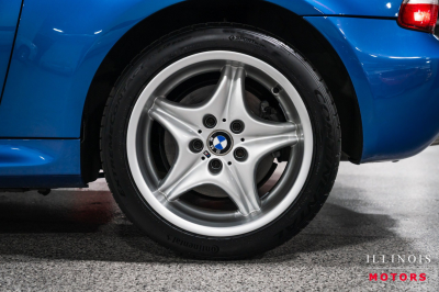 2000 BMW M Roadster in Estoril Blue Metallic over Estoril Blue & Black Nappa