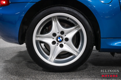 2000 BMW M Roadster in Estoril Blue Metallic over Estoril Blue & Black Nappa