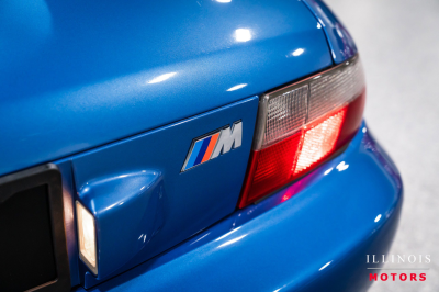 2000 BMW M Roadster in Estoril Blue Metallic over Estoril Blue & Black Nappa