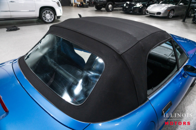 2000 BMW M Roadster in Estoril Blue Metallic over Estoril Blue & Black Nappa