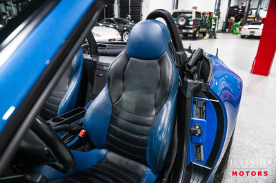 2000 BMW M Roadster in Estoril Blue Metallic over Estoril Blue & Black Nappa