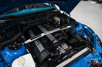2000 BMW M Roadster in Estoril Blue Metallic over Estoril Blue & Black Nappa