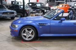 2000 BMW M Roadster in Estoril Blue Metallic over Estoril Blue & Black Nappa