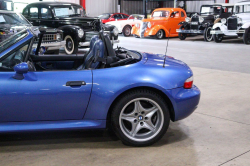 2000 BMW M Roadster in Estoril Blue Metallic over Estoril Blue & Black Nappa