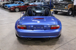 2000 BMW M Roadster in Estoril Blue Metallic over Estoril Blue & Black Nappa