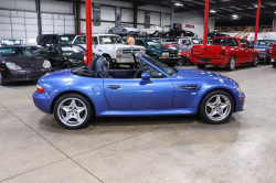 2000 BMW M Roadster in Estoril Blue Metallic over Estoril Blue & Black Nappa