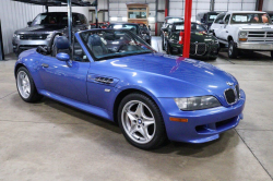 2000 BMW M Roadster in Estoril Blue Metallic over Estoril Blue & Black Nappa