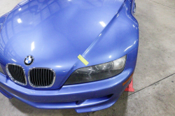 2000 BMW M Roadster in Estoril Blue Metallic over Estoril Blue & Black Nappa