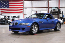 2000 BMW M Roadster in Estoril Blue Metallic over Estoril Blue & Black Nappa