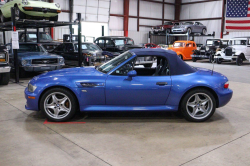 2000 BMW M Roadster in Estoril Blue Metallic over Estoril Blue & Black Nappa