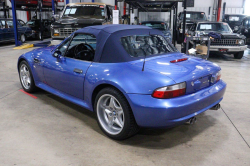 2000 BMW M Roadster in Estoril Blue Metallic over Estoril Blue & Black Nappa