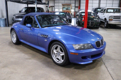 2000 BMW M Roadster in Estoril Blue Metallic over Estoril Blue & Black Nappa