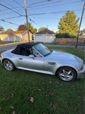 2000 BMW M Roadster in Titanium Silver Metallic over Black Nappa