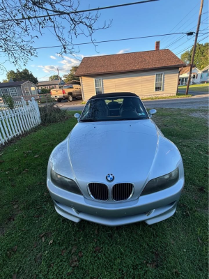 2000 BMW M Roadster in Titanium Silver Metallic over Black Nappa