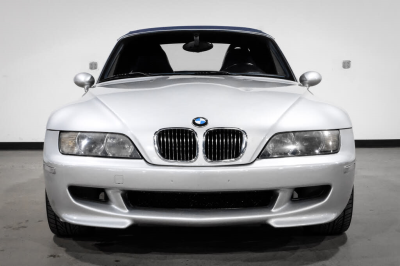 2000 BMW M Roadster in Titanium Silver Metallic over Estoril Blue & Black Nappa