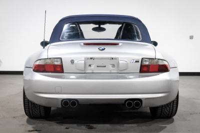 2000 BMW M Roadster in Titanium Silver Metallic over Estoril Blue & Black Nappa