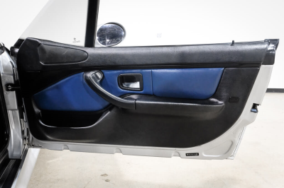 2000 BMW M Roadster in Titanium Silver Metallic over Estoril Blue & Black Nappa