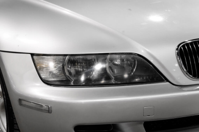 2000 BMW M Roadster in Titanium Silver Metallic over Estoril Blue & Black Nappa