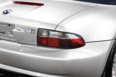 2000 BMW M Roadster in Titanium Silver Metallic over Estoril Blue & Black Nappa