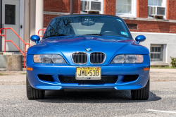 2000 BMW M Roadster in Estoril Blue Metallic over Estoril Blue & Black Nappa