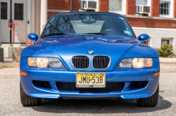 2000 BMW M Roadster in Estoril Blue Metallic over Estoril Blue & Black Nappa