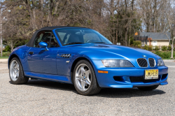 2000 BMW M Roadster in Estoril Blue Metallic over Estoril Blue & Black Nappa