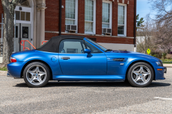 2000 BMW M Roadster in Estoril Blue Metallic over Estoril Blue & Black Nappa