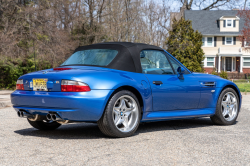 2000 BMW M Roadster in Estoril Blue Metallic over Estoril Blue & Black Nappa