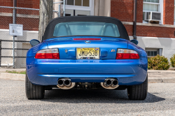 2000 BMW M Roadster in Estoril Blue Metallic over Estoril Blue & Black Nappa