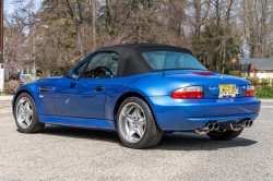 2000 BMW M Roadster in Estoril Blue Metallic over Estoril Blue & Black Nappa