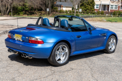 2000 BMW M Roadster in Estoril Blue Metallic over Estoril Blue & Black Nappa