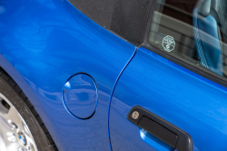 2000 BMW M Roadster in Estoril Blue Metallic over Estoril Blue & Black Nappa