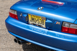 2000 BMW M Roadster in Estoril Blue Metallic over Estoril Blue & Black Nappa