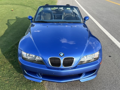 2000 BMW M Roadster in Estoril Blue Metallic over Estoril Blue & Black Nappa