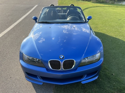 2000 BMW M Roadster in Estoril Blue Metallic over Estoril Blue & Black Nappa